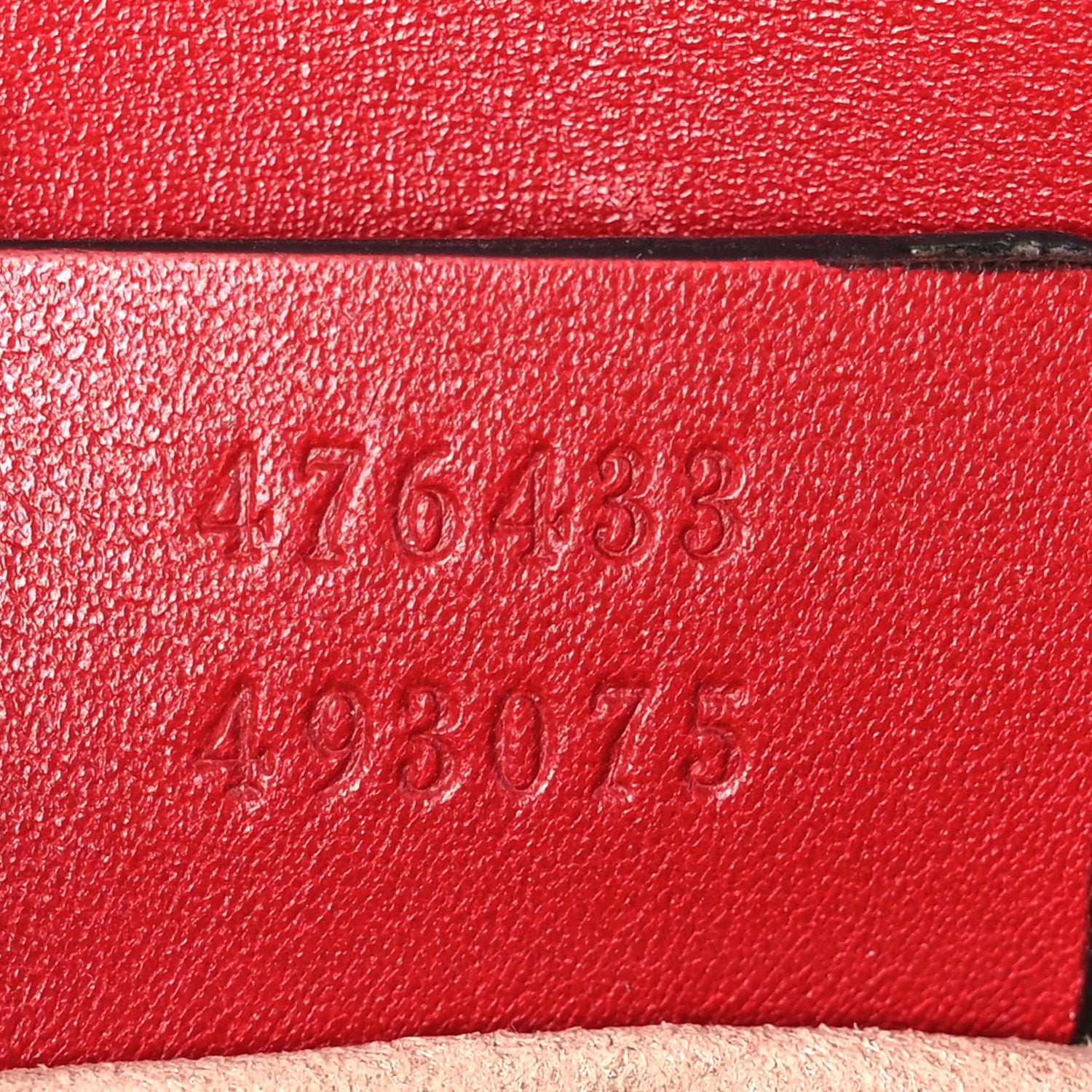 Gucci Calfskin Matelasse Super Mini GG Marmont Shoulder Bag Hibiscus Red 6 of 9