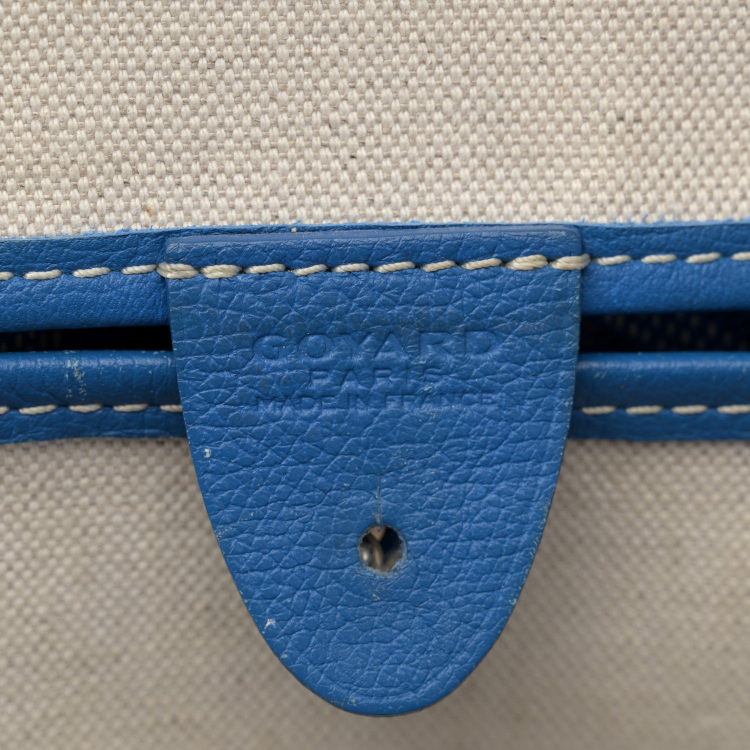Goyard Goyardine Artois MM Blue 6 of 17