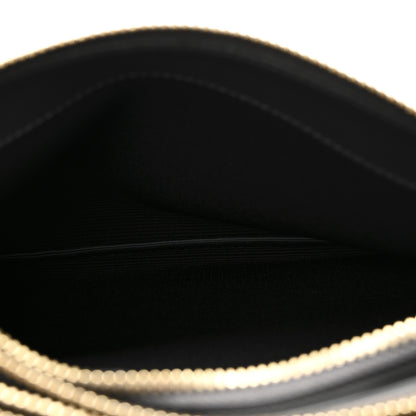 Celine Lambskin Small Trio Crossbody Bag Medium Grey 5 of 12