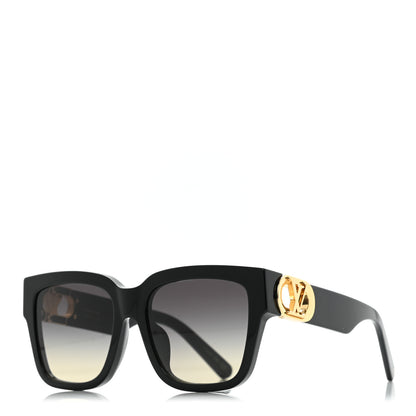 Louis Vuitton Acetate LV Link PM Square Sunglasses Z1566W Black 1 of 9