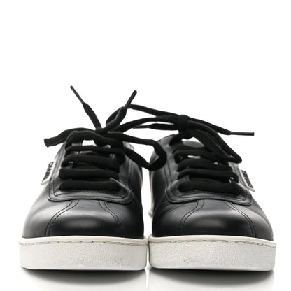 Chanel Calfskin CC Womens Sneakers 36 Black 3 of 10