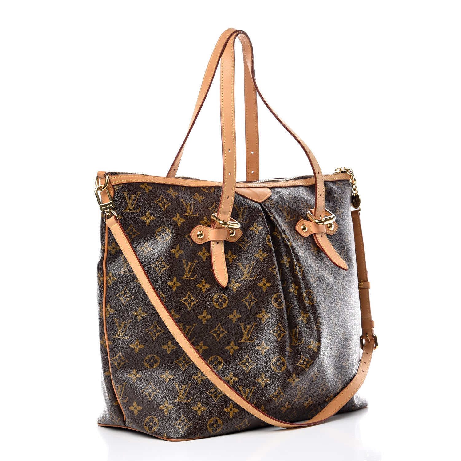 Louis Vuitton Monogram Palermo GM 4 of 17