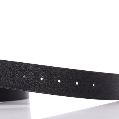 Gucci Textured Calfskin Double G 40mm Belt 90 36 Black 5 of 6