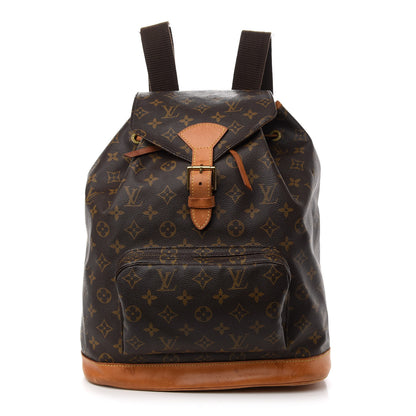 Louis Vuitton Monogram Montsouris GM Backpack 1 of 9