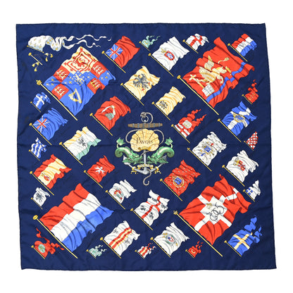 Hermes Silk Pavois Flags Carre Scarf 90 1 of 5