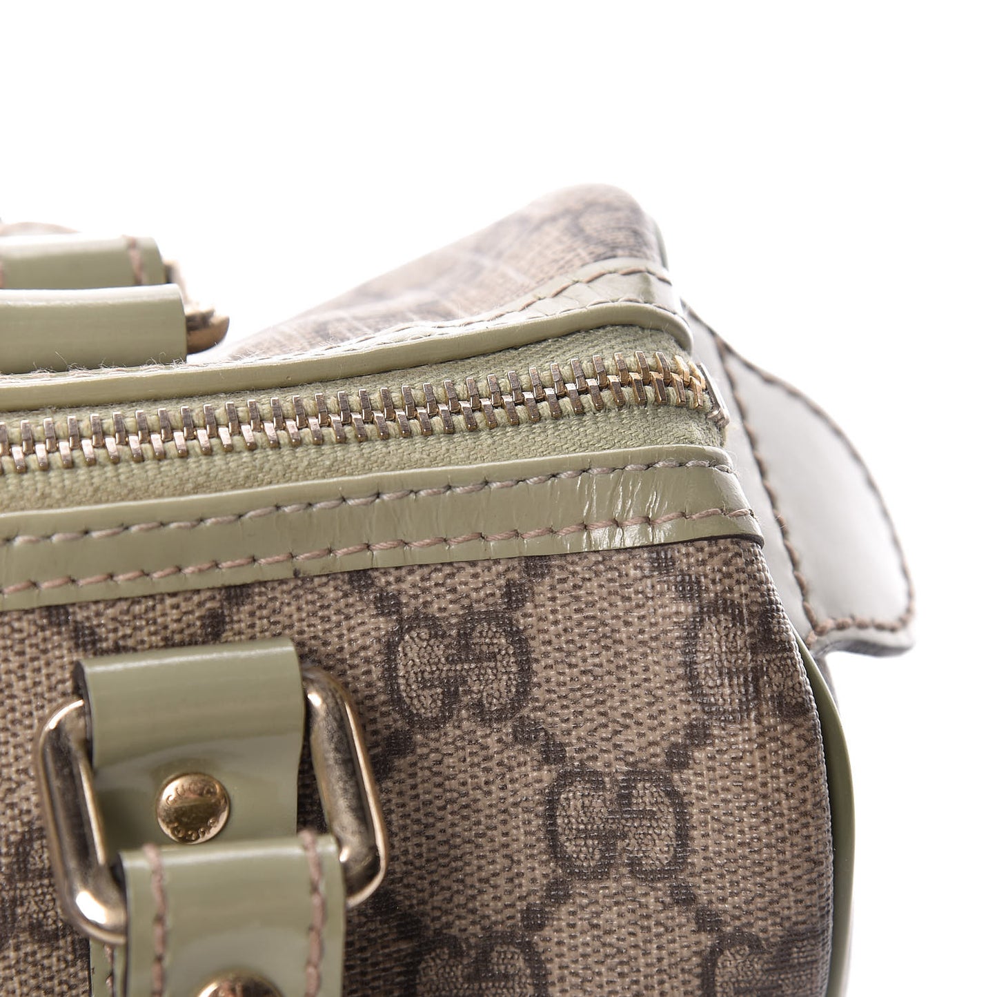 GG Plus Monogram Small Joy Boston Green