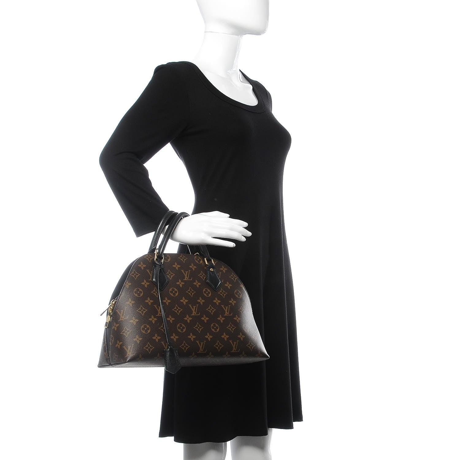 Louis Vuitton Monogram Alma BNB Black 2 of 8