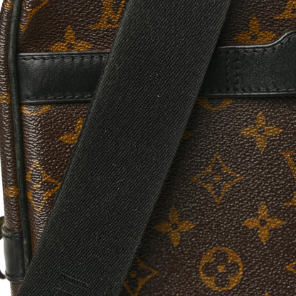 Louis Vuitton Monogram Macassar Porte-Documents Voyage GM 9 of 9