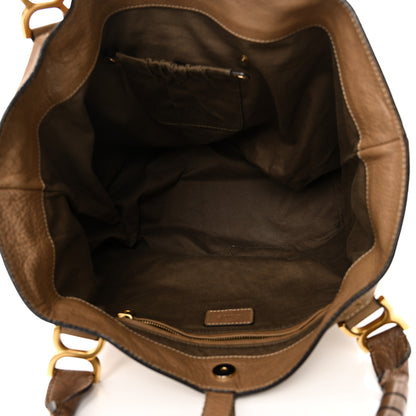 Chloe Calfskin Large New Marcie Tote Nut 5 of 9