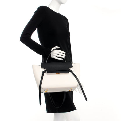Celine Elephant Calfskin Mini Belt Bag White 4 of 16