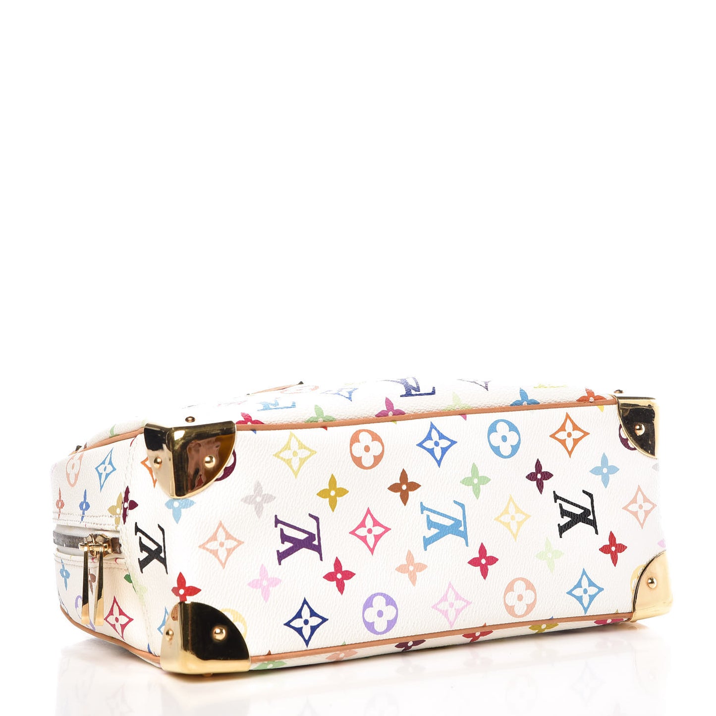 Monogram Multicolor Trouville White