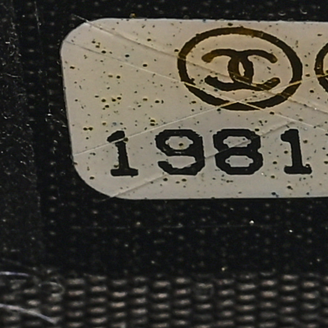 Chanel Caviar Timeless CC Wallet on Chain WOC Grey 7 of 11