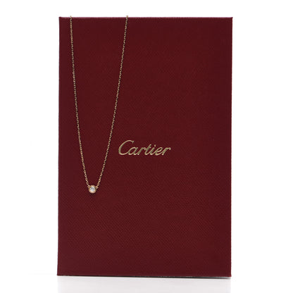 Cartier 18K Pink Gold Diamond XS D'Amour Pendant Necklace 6 of 6