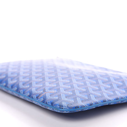 Goyard Goyardine Senat Pochette MM Sky Blue 10 of 11