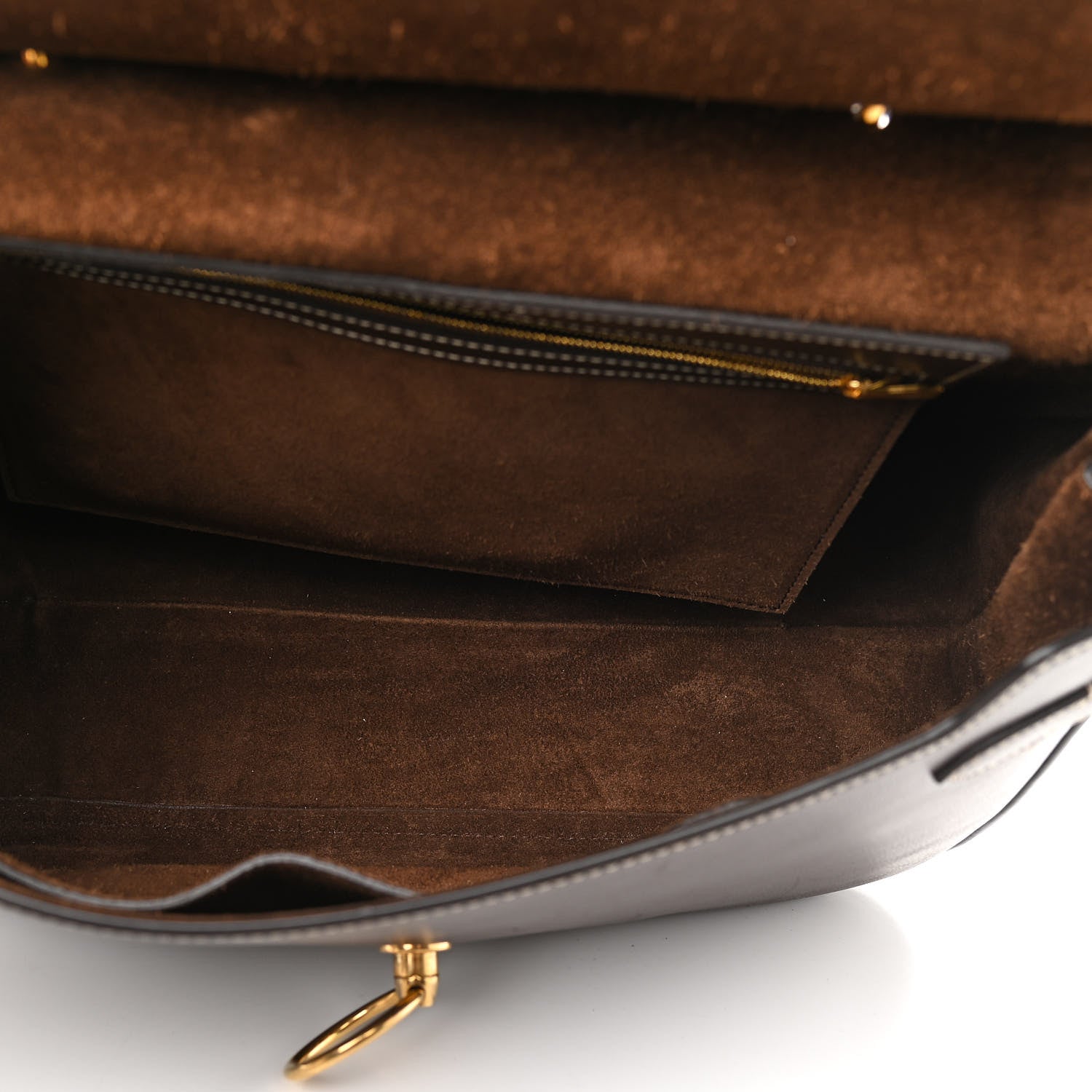 Mulberry Natural Grain Leather Amberley Satchel Chocolate 5 of 8