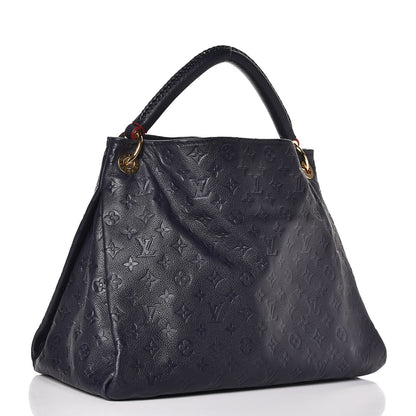 Louis Vuitton Empreinte Artsy MM Marine Rouge 4 of 9