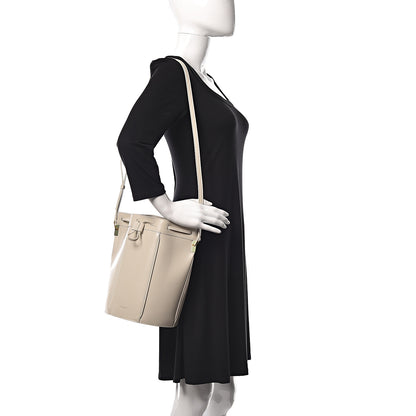 Saint Laurent Smooth Calfskin Medium Talitha Bucket Bag Vintage White 2 of 9
