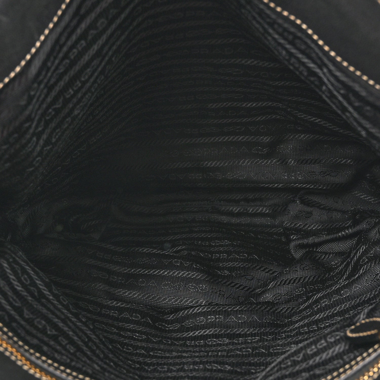Prada Tessuto Nylon Soft Calf Small Tote Black 5 of 16