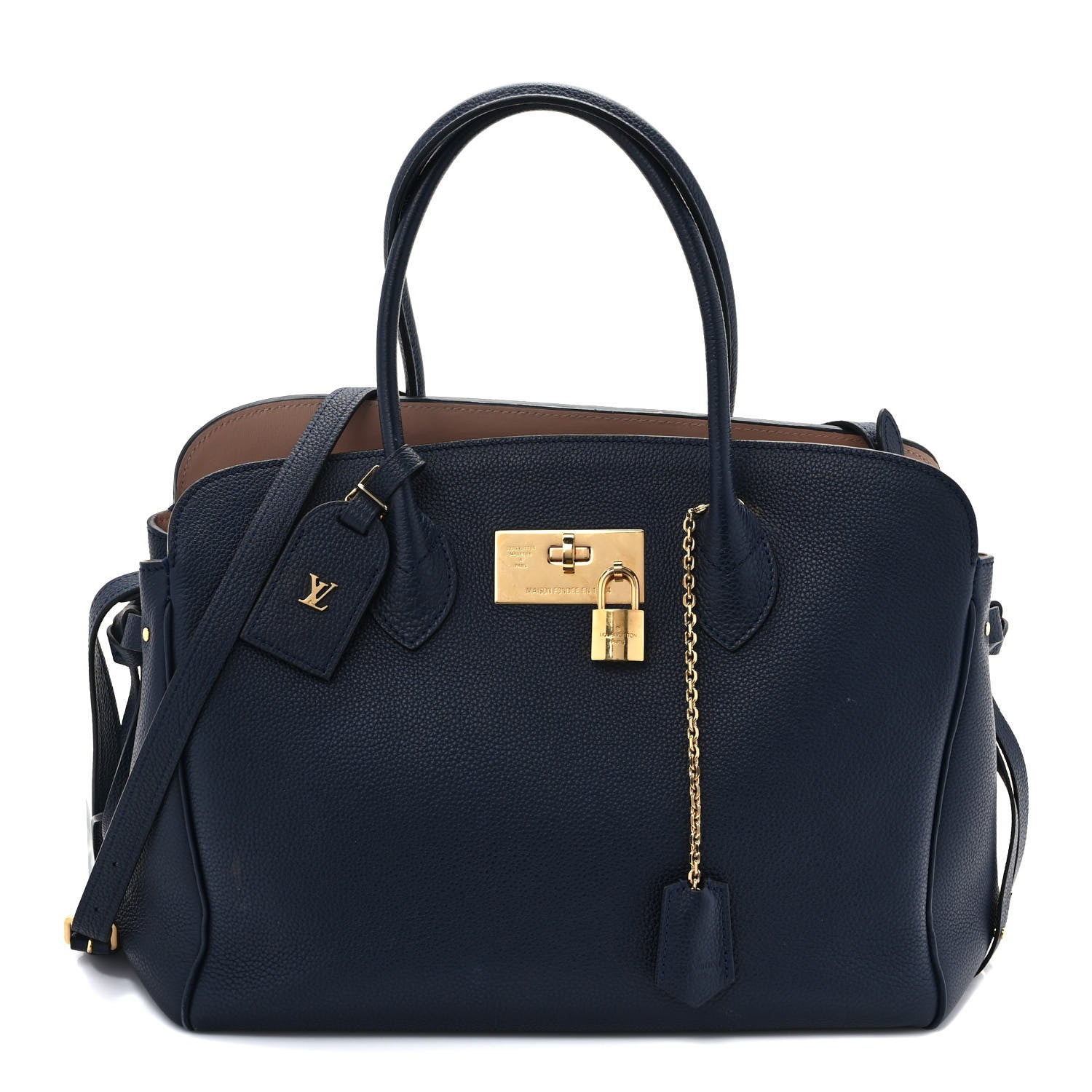 Louis Vuitton Veau Nuage Milla MM Bleu Marine 1 of 10