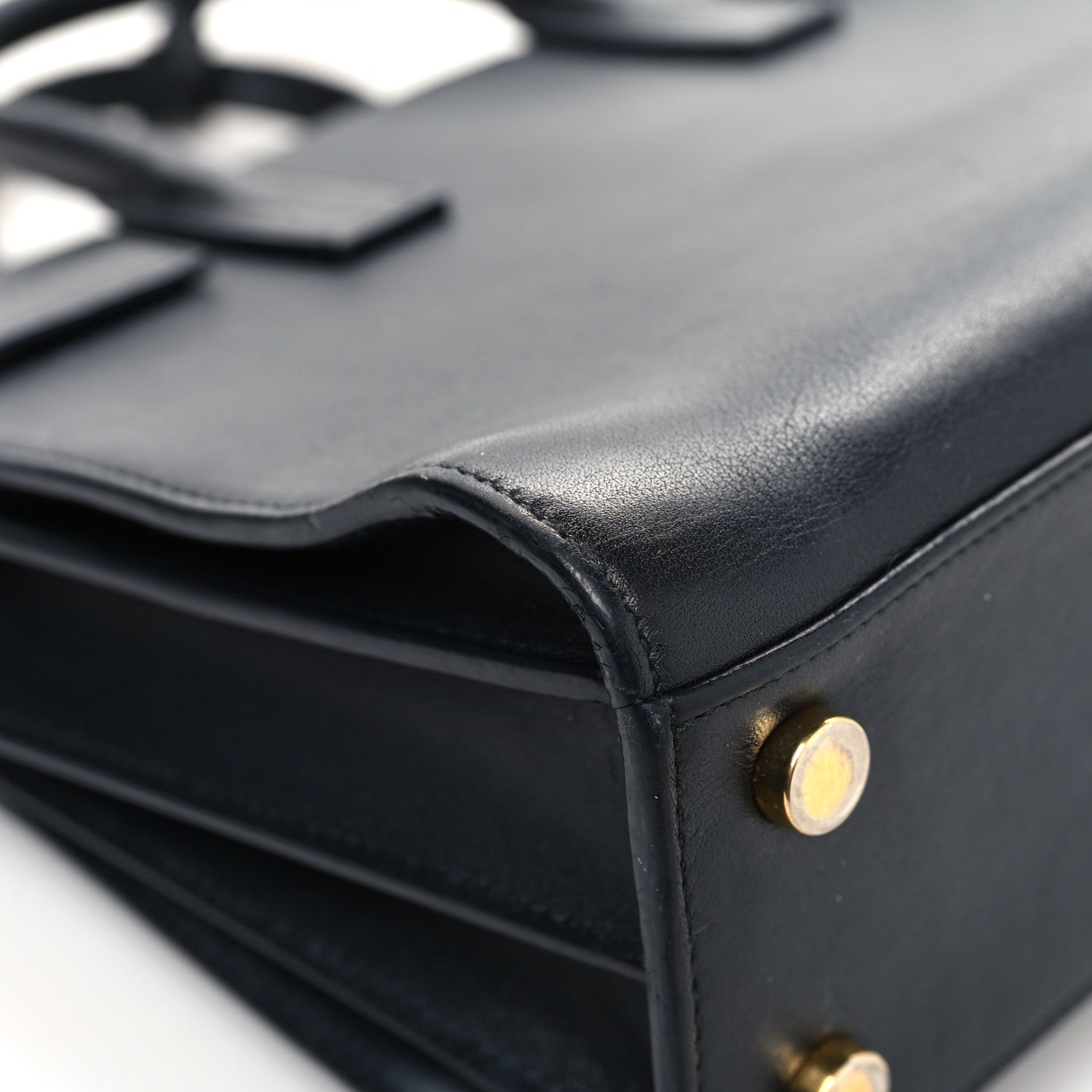 Saint Laurent Calfskin Nano Sac De Jour Black 10 of 13