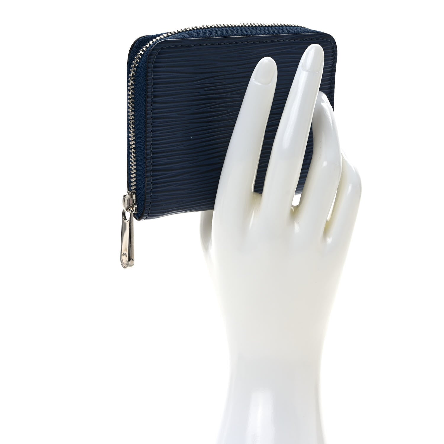 Louis Vuitton Epi Zippy Coin Purse Indigo 2 of 6