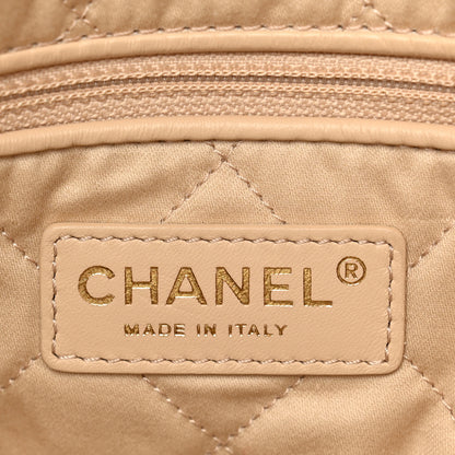 Chanel Shiny Calfskin Quilted Small Chanel 22 White 7 of 13