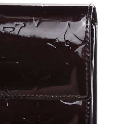 Louis Vuitton Vernis Sarah Wallet Amarante 9 of 15