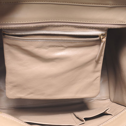 Celine Smooth Calfskin Mini Luggage Camel 5 of 8