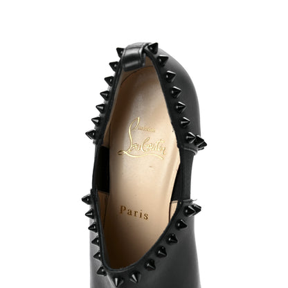 Christian Louboutin Nappa Studded Vicky 45 Booties 37 Black 7 of 9