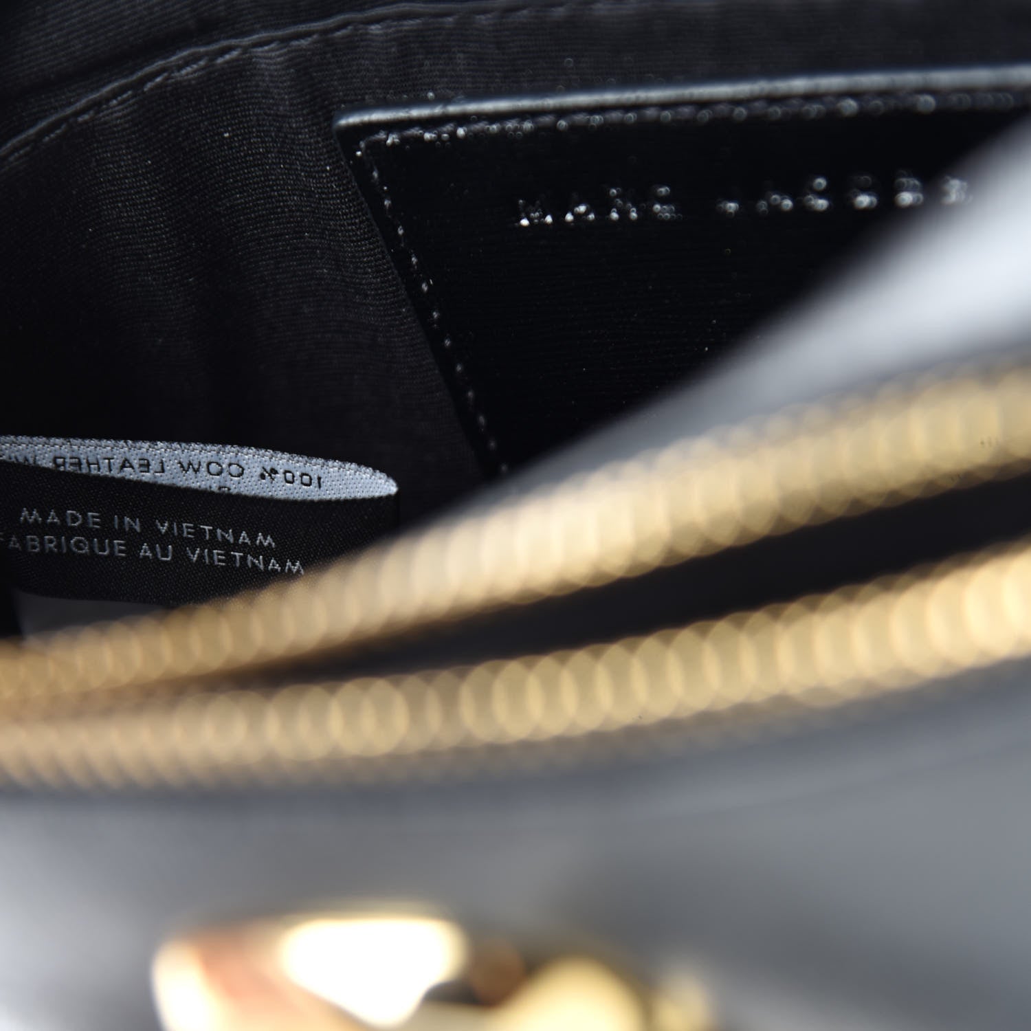 Marc Jacobs Saffiano Small Snapshot Camera Bag Black 9 of 10