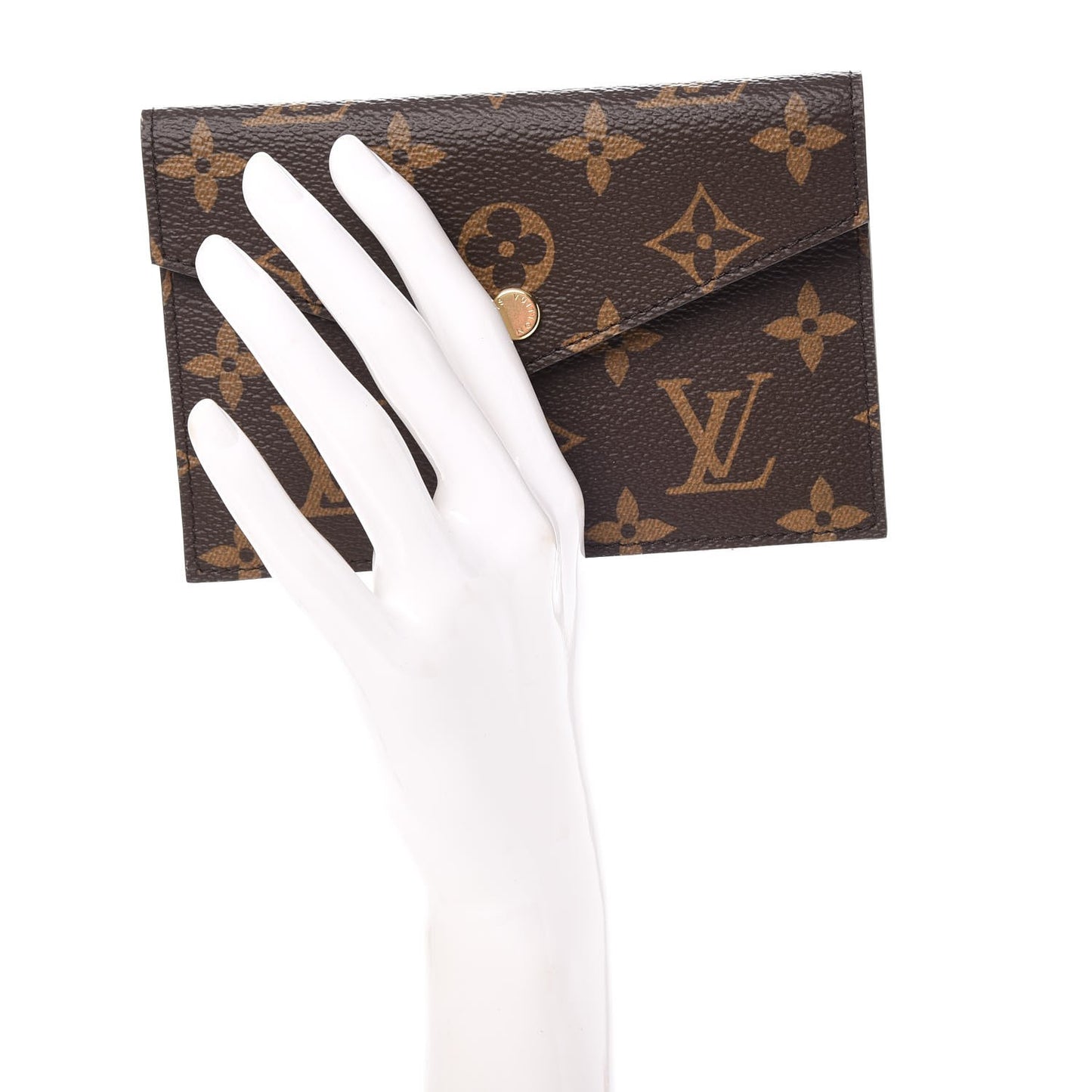 Monogram Daily Organizer Envelope Insert Red