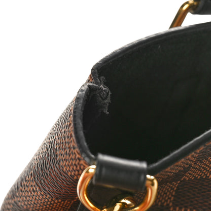 Louis Vuitton Damier Ebene Belmont PM Black 9 of 10