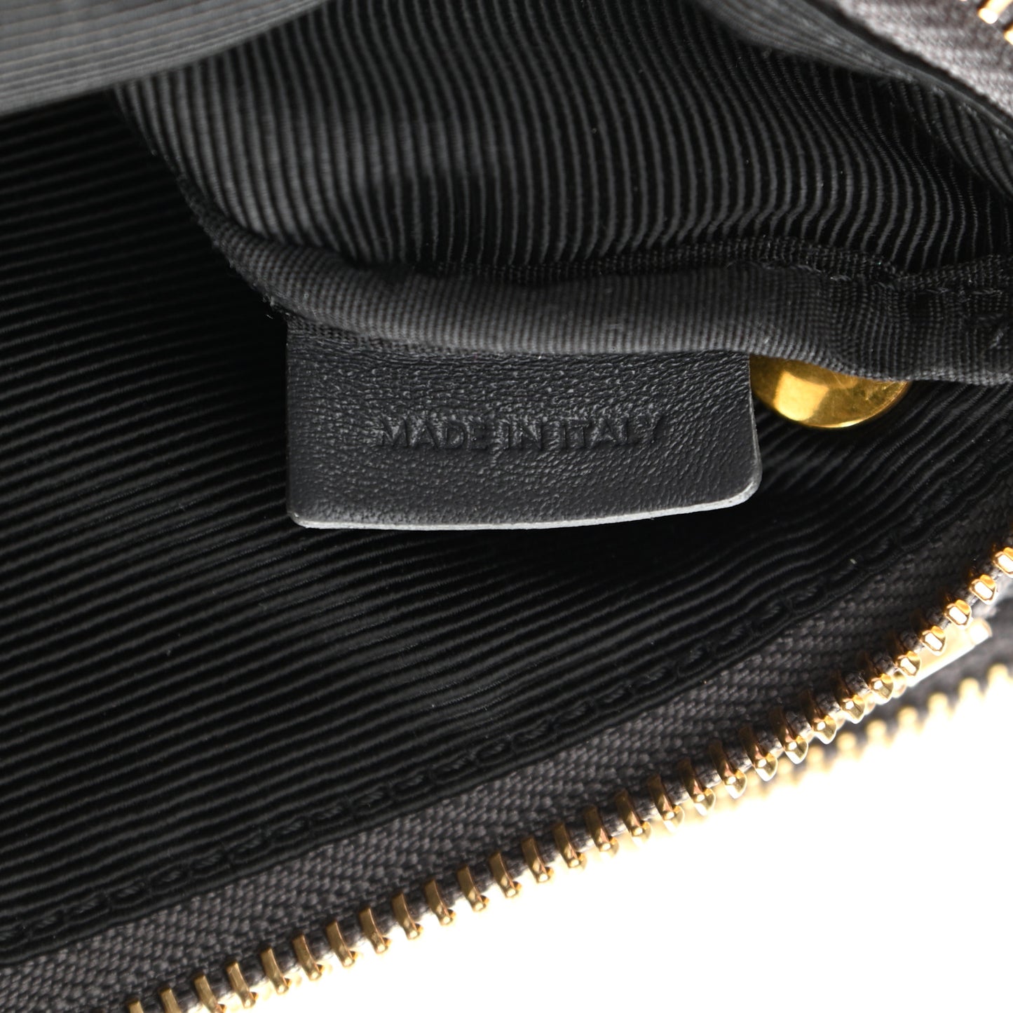 Lambskin Small Trio Crossbody Bag Black