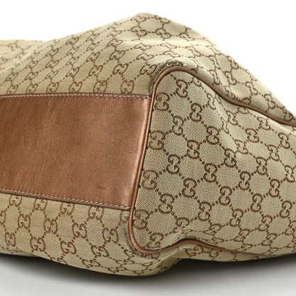Gucci Monogram Large Sukey Tote Bronze 9 of 10