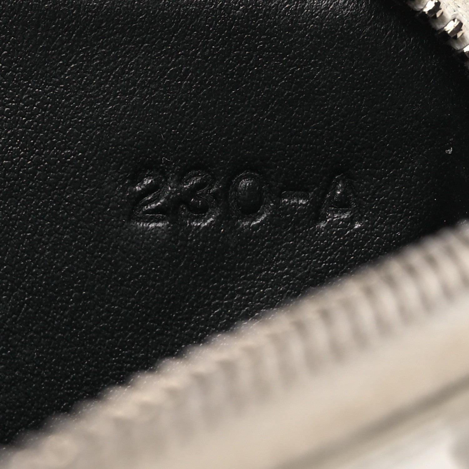 Prada Spazzolato Mini Triangle Chain Crossbody Pouch White 7 of 18