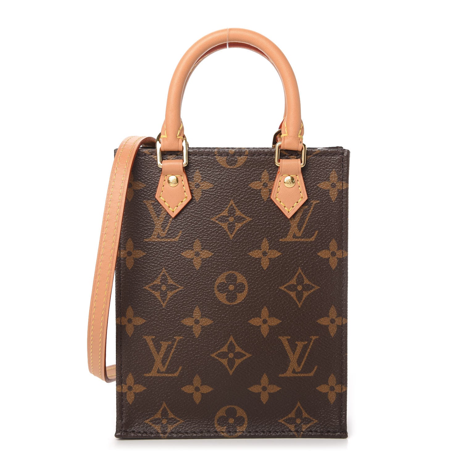 Louis Vuitton Monogram Petit Sac Plat 1 of 9