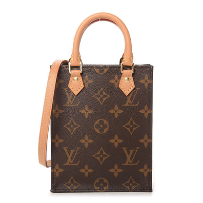Louis Vuitton Monogram Petit Sac Plat 1 of 9