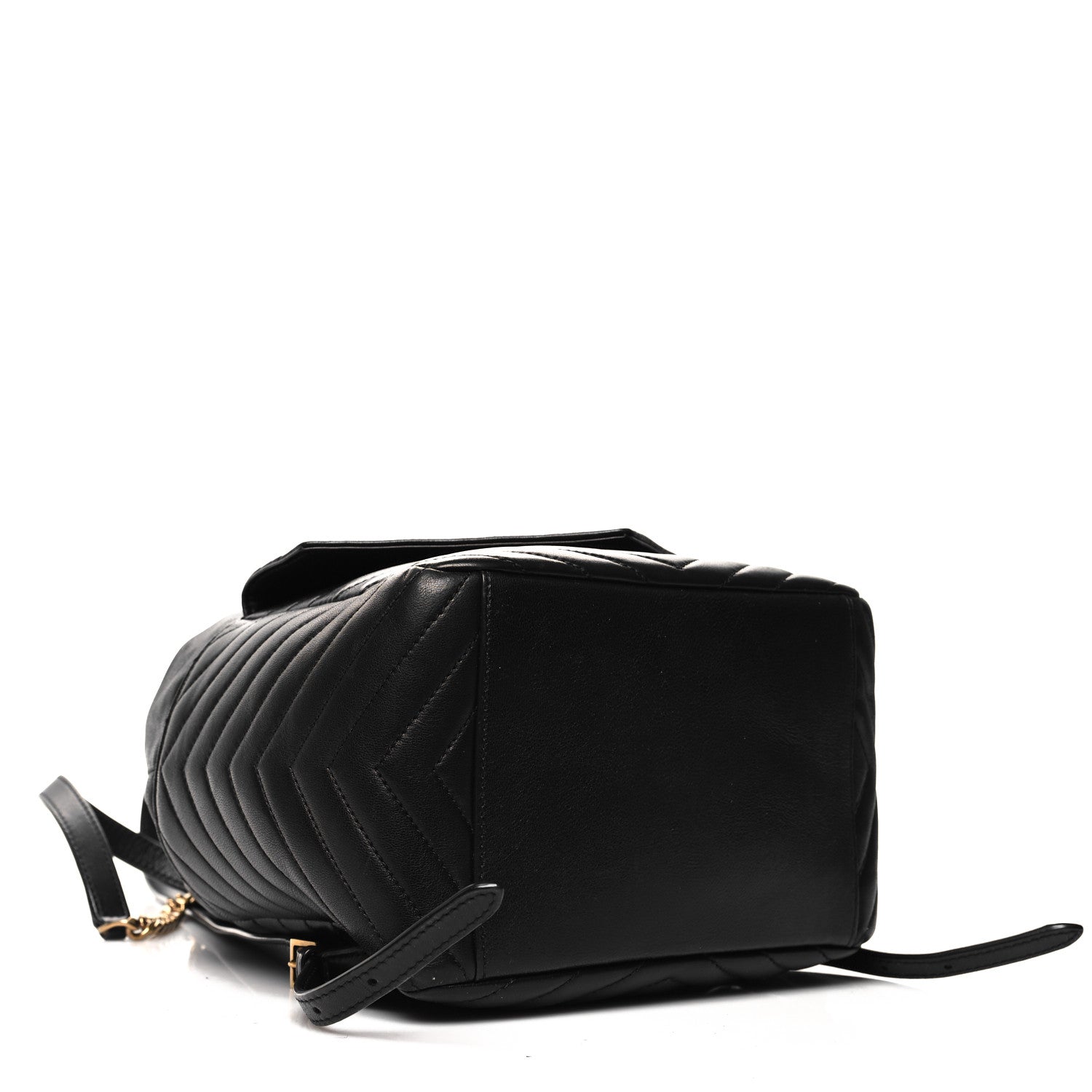 Saint Laurent Lambskin Matelasse Monogram Joe Backpack Black 4 of 10