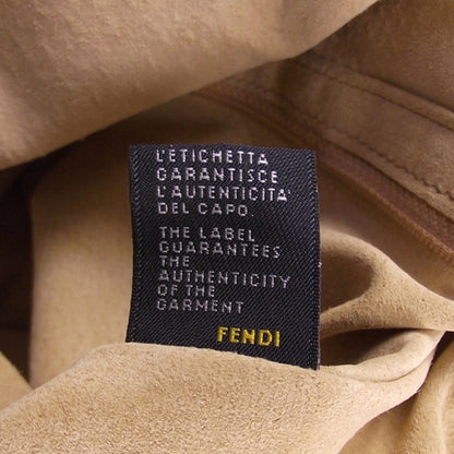 Fendi Calfskin Whipstitch Large Messenger Black 10 of 13