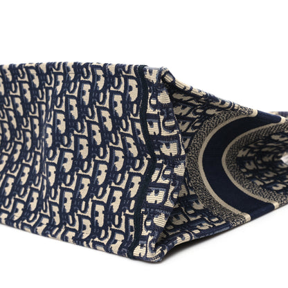 Christian Dior Oblique Medium Book Tote Blue Multicolor 10 of 12