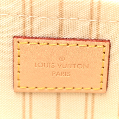 Louis Vuitton Damier Azur Neverfull MM GM Pochette 6 of 8
