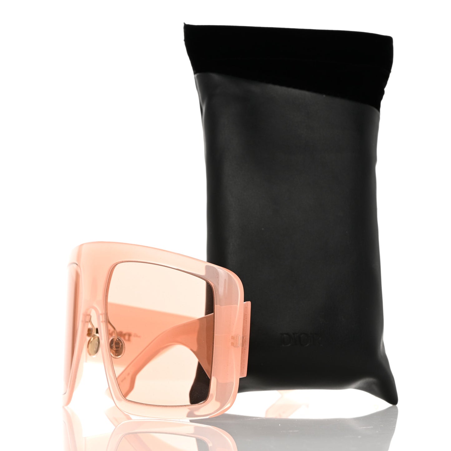 Acetate DiorSo Light 1 Shield Sunglasses Pink