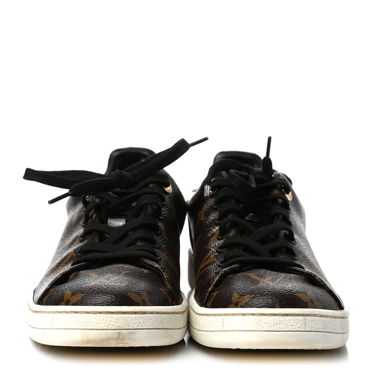 Patent Monogram Frontrow Sneakers 37.5
