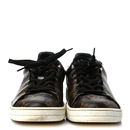 Louis Vuitton Patent Monogram Frontrow Sneakers 37.5 2 of 7