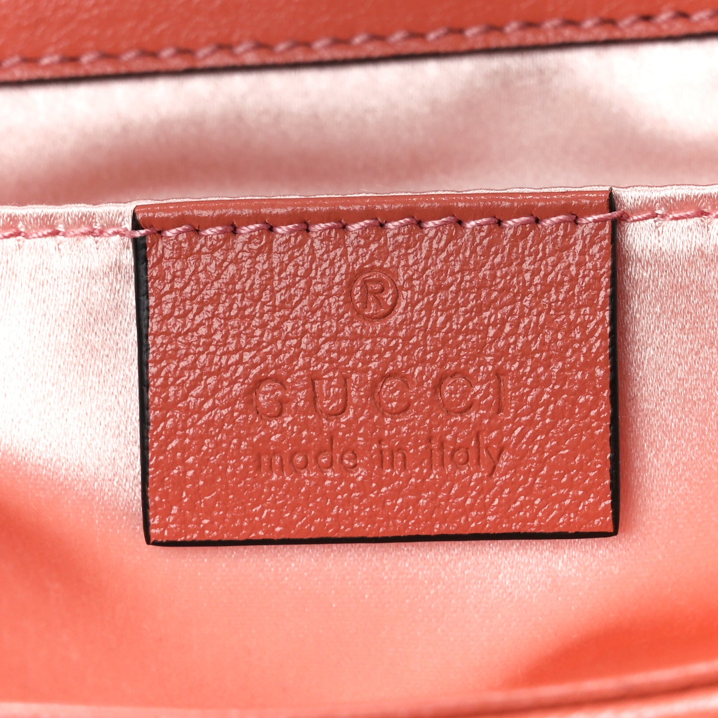 Sequin Matelasse Diagonal Mini GG Marmont Shoulder Bag Antique Rose Rosa Pale Pink
