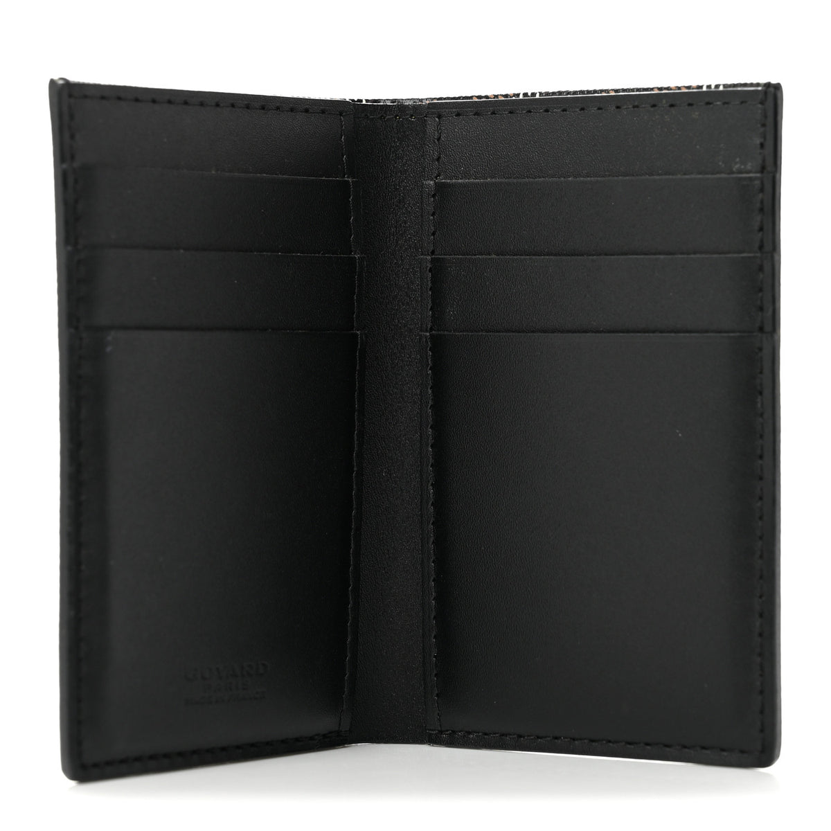 Goyardine Saint Pierre Card Holder Black