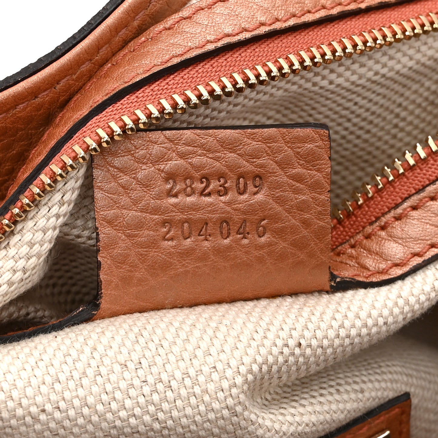 Metallic Pebbled Calfskin Medium Soho Shoulder Bag Blush