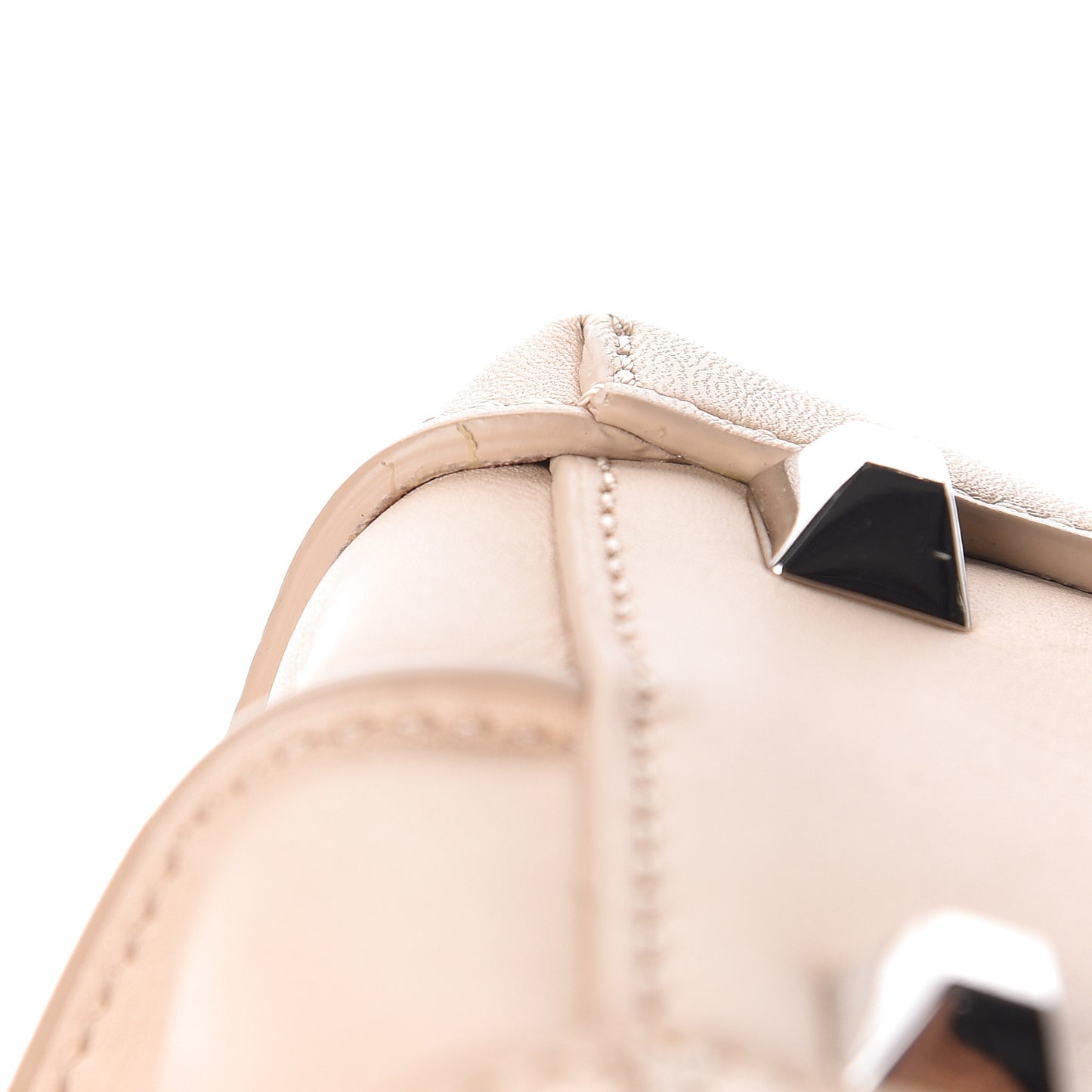 Lambskin Star Eyed Bunny Mini Milla Tote Natural