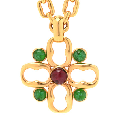 Gucci Resin Necklace Gold 4 of 6