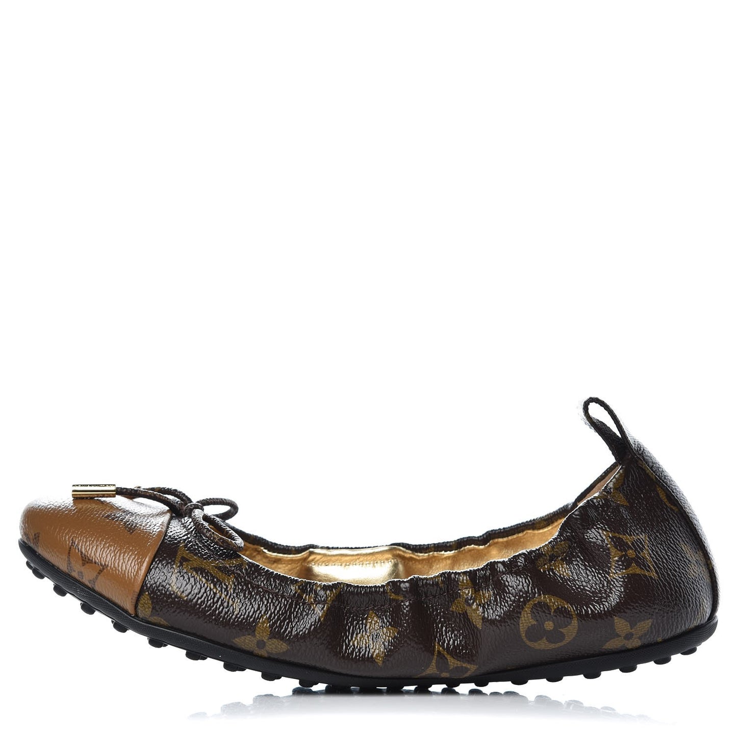 Reverse Patent Monogram Flirty Ballerina Flats 38